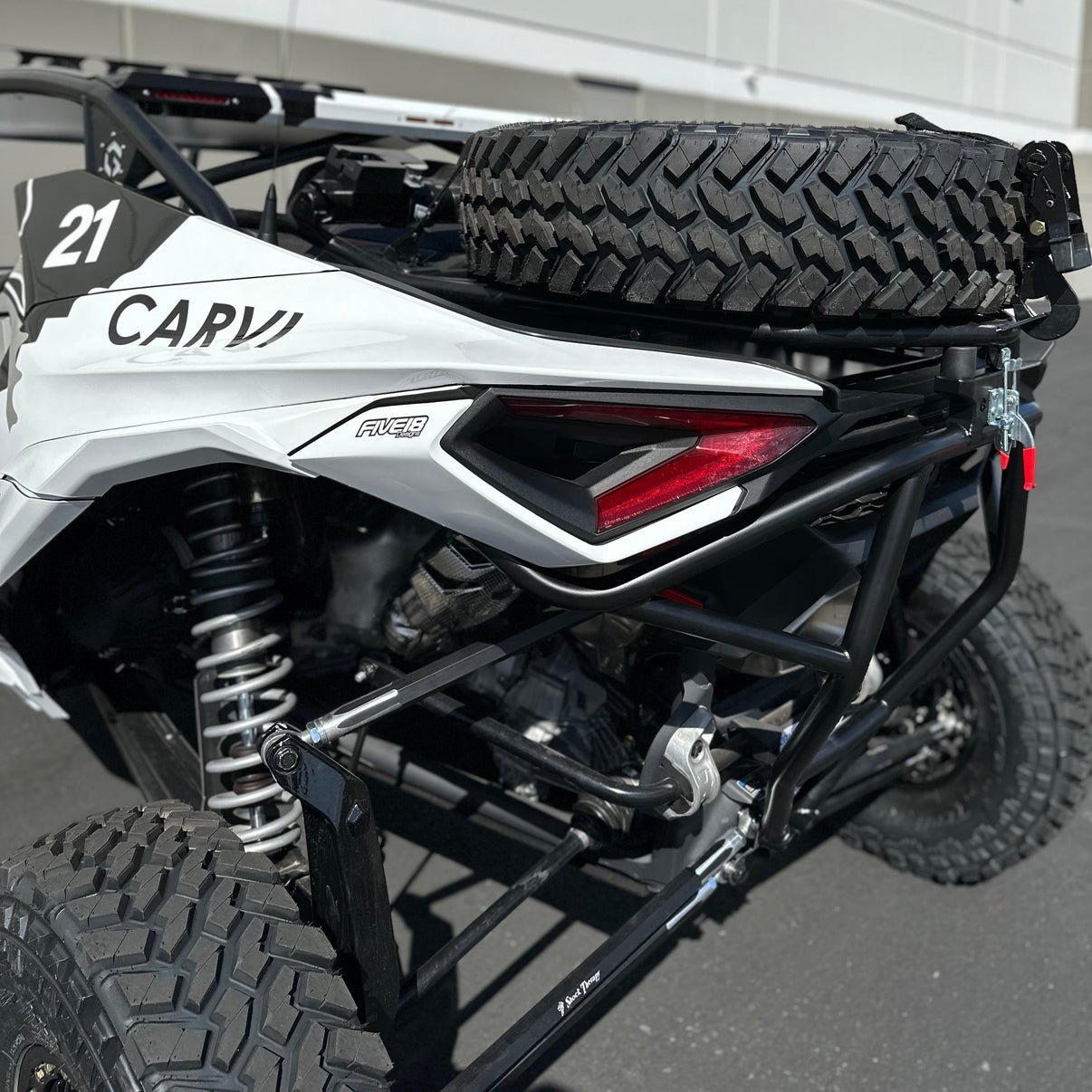 Can-Am Maverick R Spare Tire Carrier Geiser Performance