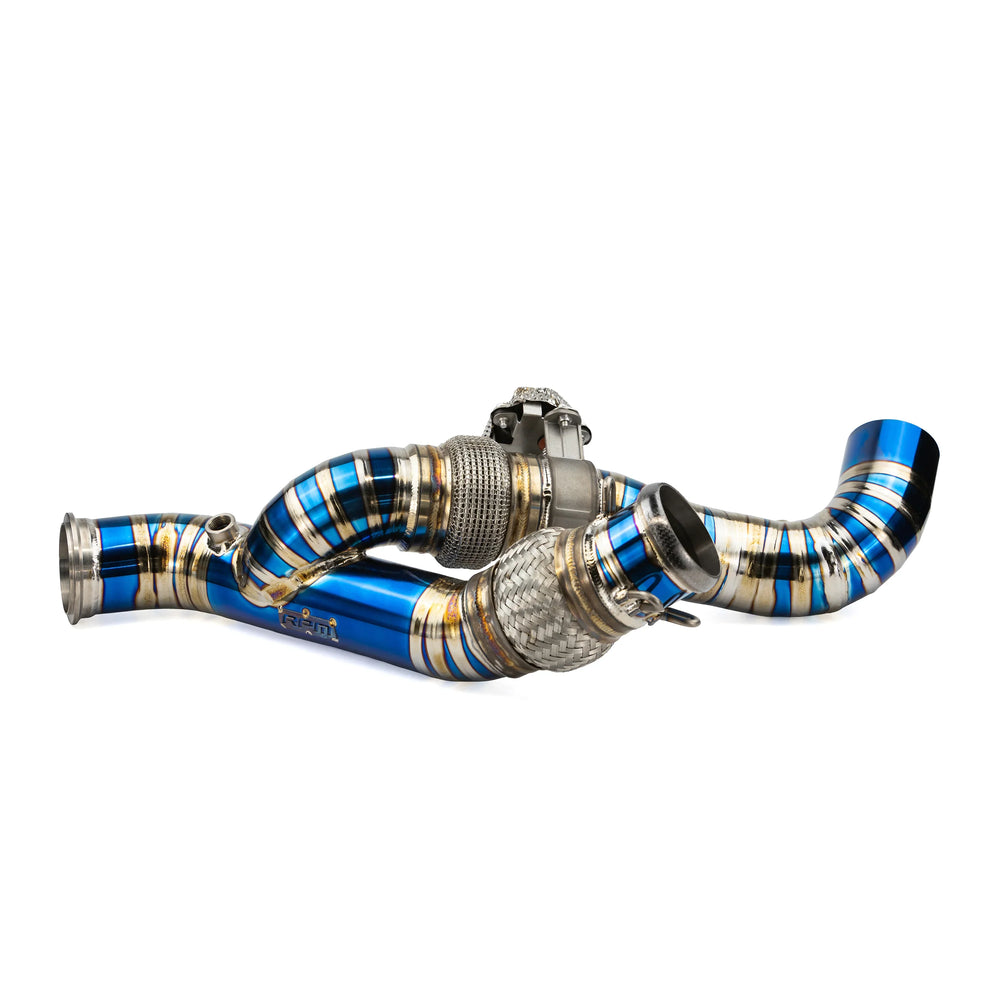 Can-Am Maverick R Titanium 3" E-Valve Mid Pipe Exhaust (Electronic Dump Valve) RPM Powersports