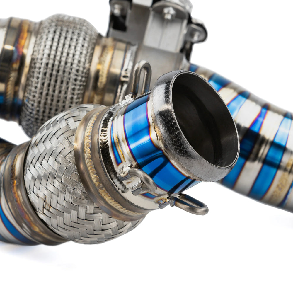 Can-Am Maverick R Titanium 3" E-Valve Mid Pipe Exhaust (Electronic Dump Valve) RPM Powersports