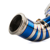 Can-Am Maverick R Titanium 3" Side Exit E-Valve Down Pipe Exhaust RPM Powersports 