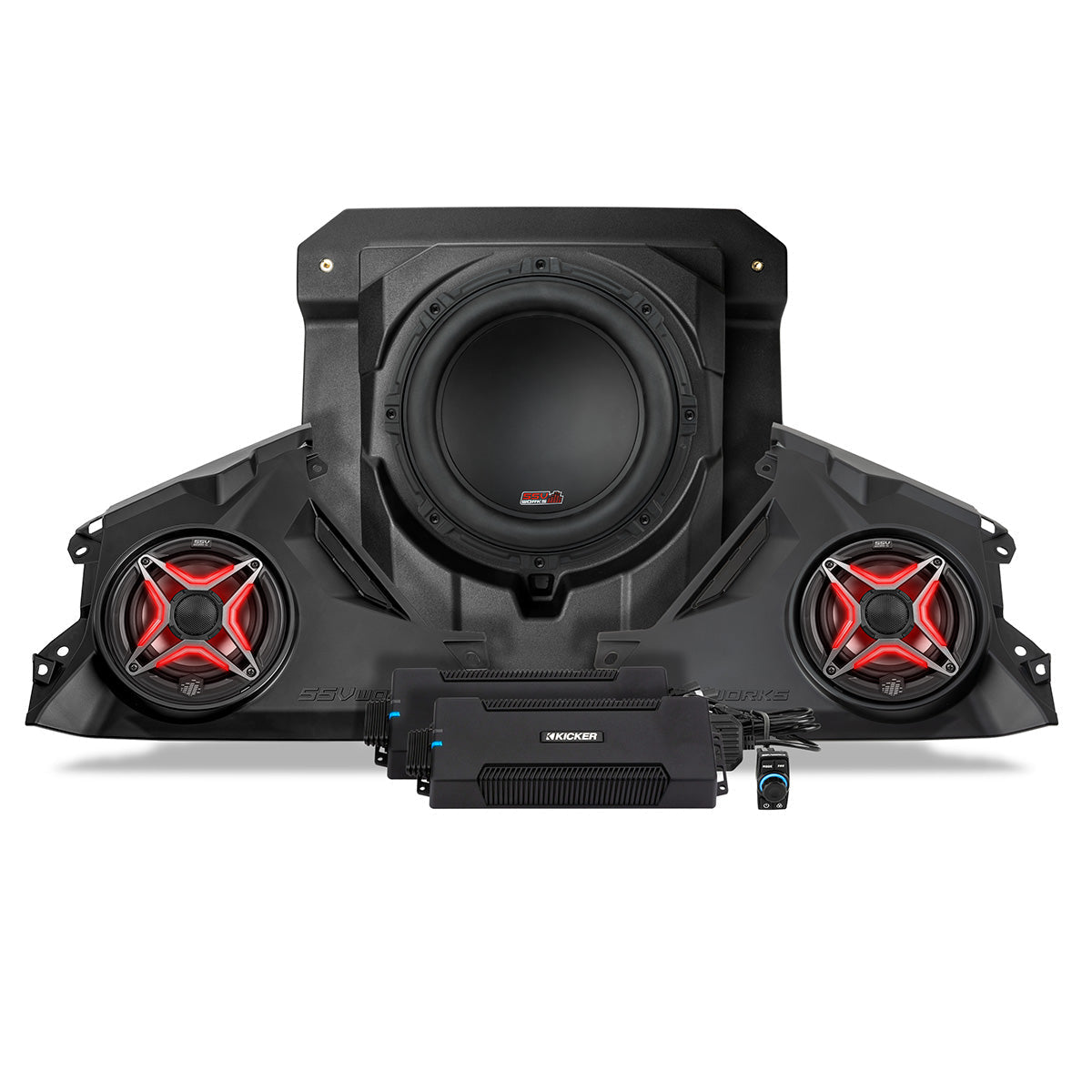 Can-Am Maverick R V-Spec 3 Speaker System SSV Works
