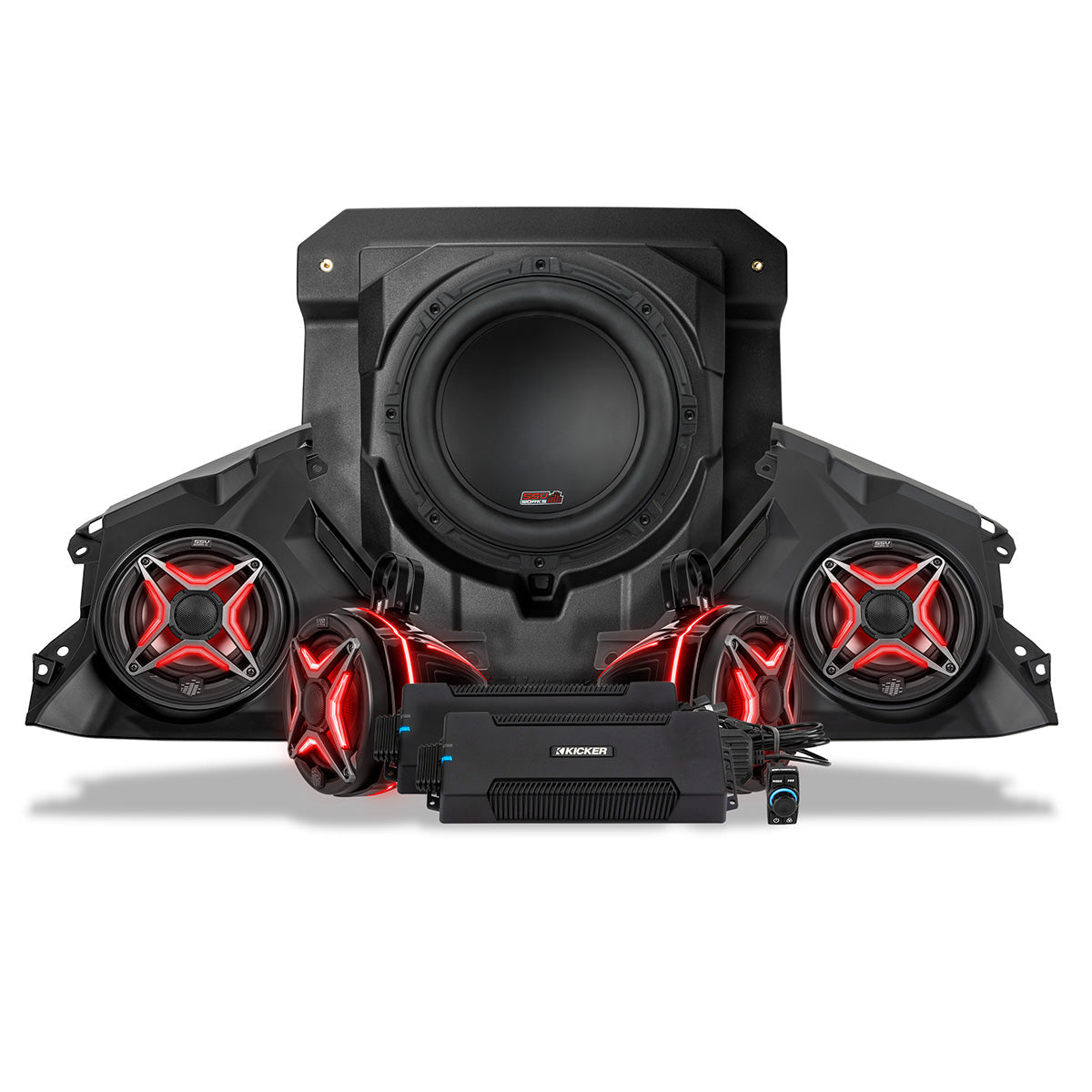Can-Am Maverick R V-Spec 5 Speaker System SSV Works