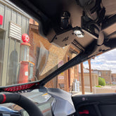Can-Am Maverick R Vented Glass Windshield Bent Metal Off-Road