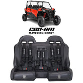 Can-Am Maverick Sport MAX Front Bench Seat With Harnesses UTVMA