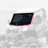Can-Am Maverick Sport / Trail Front Windshield Dirt Warrior Accessories