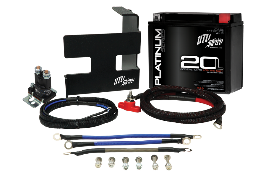 Can-Am Maverick X3 2nd Battery Kit UTV Stereo