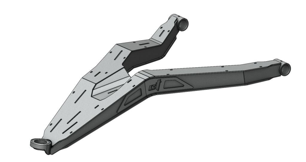 Can-Am Maverick X3 72" Boxed High Clearance Lower A-Arms CT Race Worx