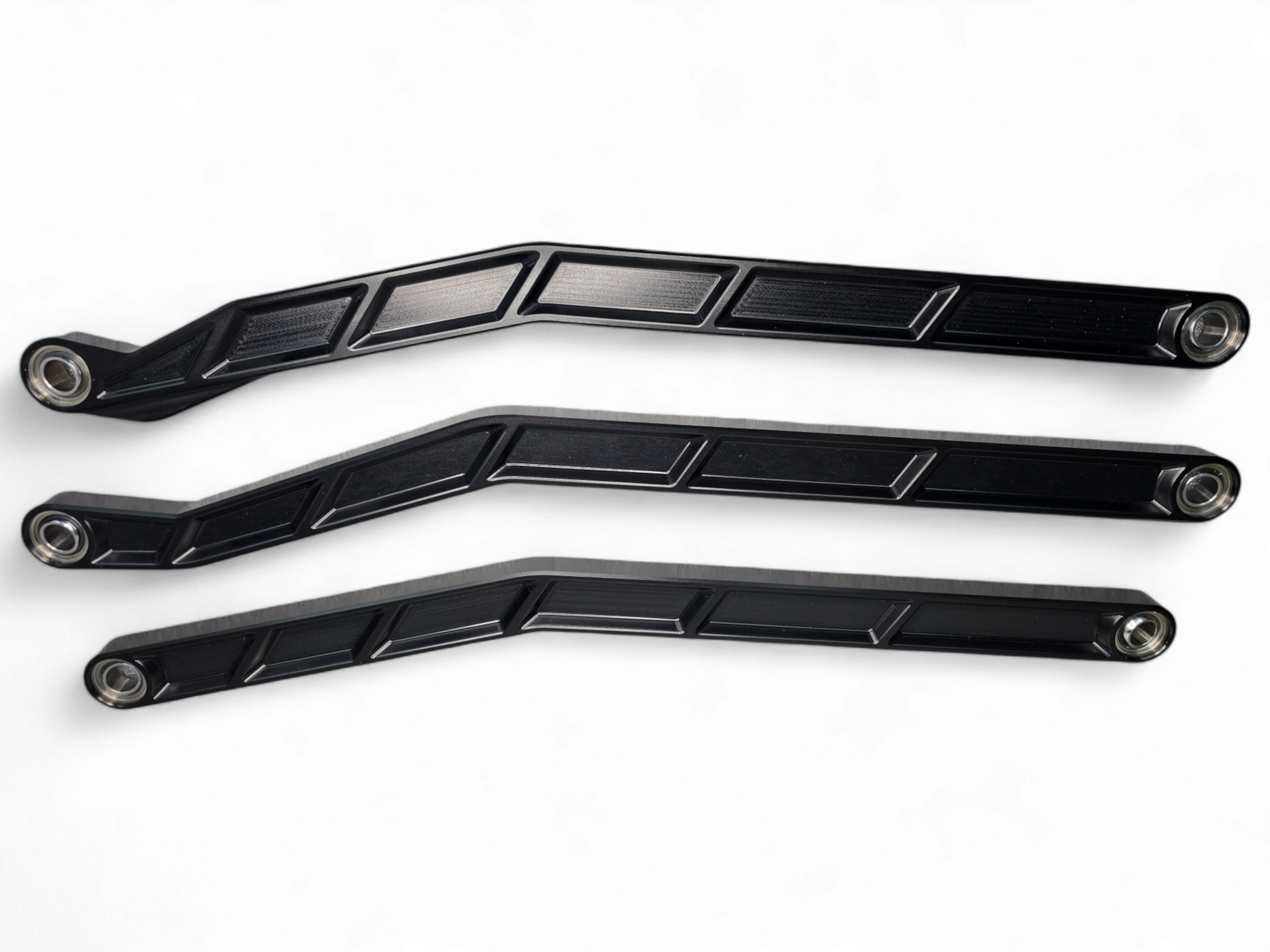 2017 to Current Can-Am X3 Maverick High Clearance Radius Rods in Black Finish for 72" - UTV parts and suspension tuning accessories.