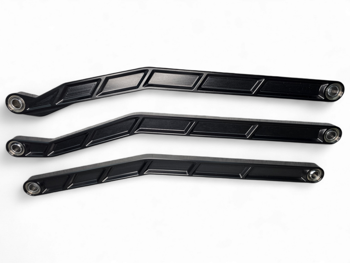 Can-Am Maverick X3 72" High Clearance Radius Rods (Black)