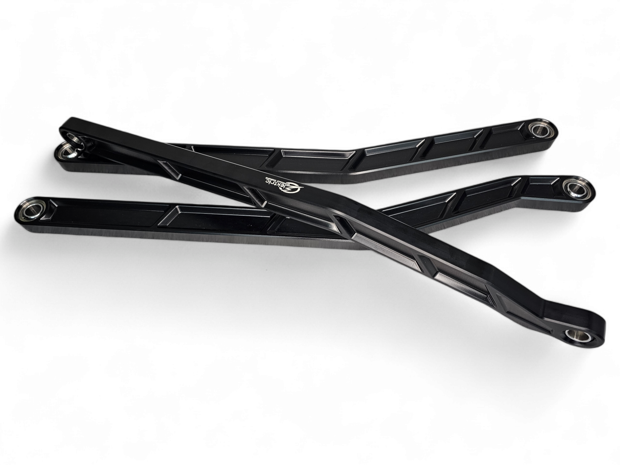 2017 to Current Can-Am X3 Maverick High Clearance Radius Rods in Black Finish for 72" showcasing a sleek design and quality construction.