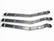 Can-Am Maverick X3 72" High Clearance Radius Rods (Silver)