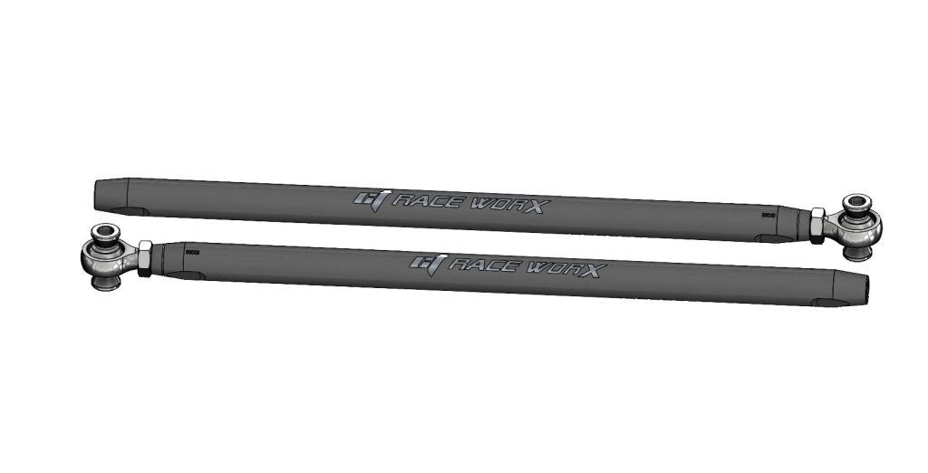 Can-Am Maverick X3 72" Race Tie Rods (Black Anodized) CT Race Worx