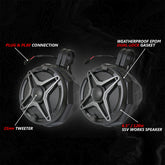 Can-Am Maverick X3 A-Spec 5 Speaker System SSV Works
