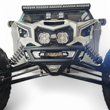 2017 + Can-Am X3 Maverick Amp Front Bumper with LED lights and unique design for off-road performance
