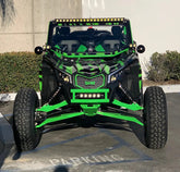 Can-Am Maverick X3 Baja Series Front Bumper Green Powder Coat