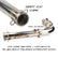 Can-Am Maverick X3 Big Mouth Cat Delete Bypass Mid Race Exhaust Pipe RPM Powersports