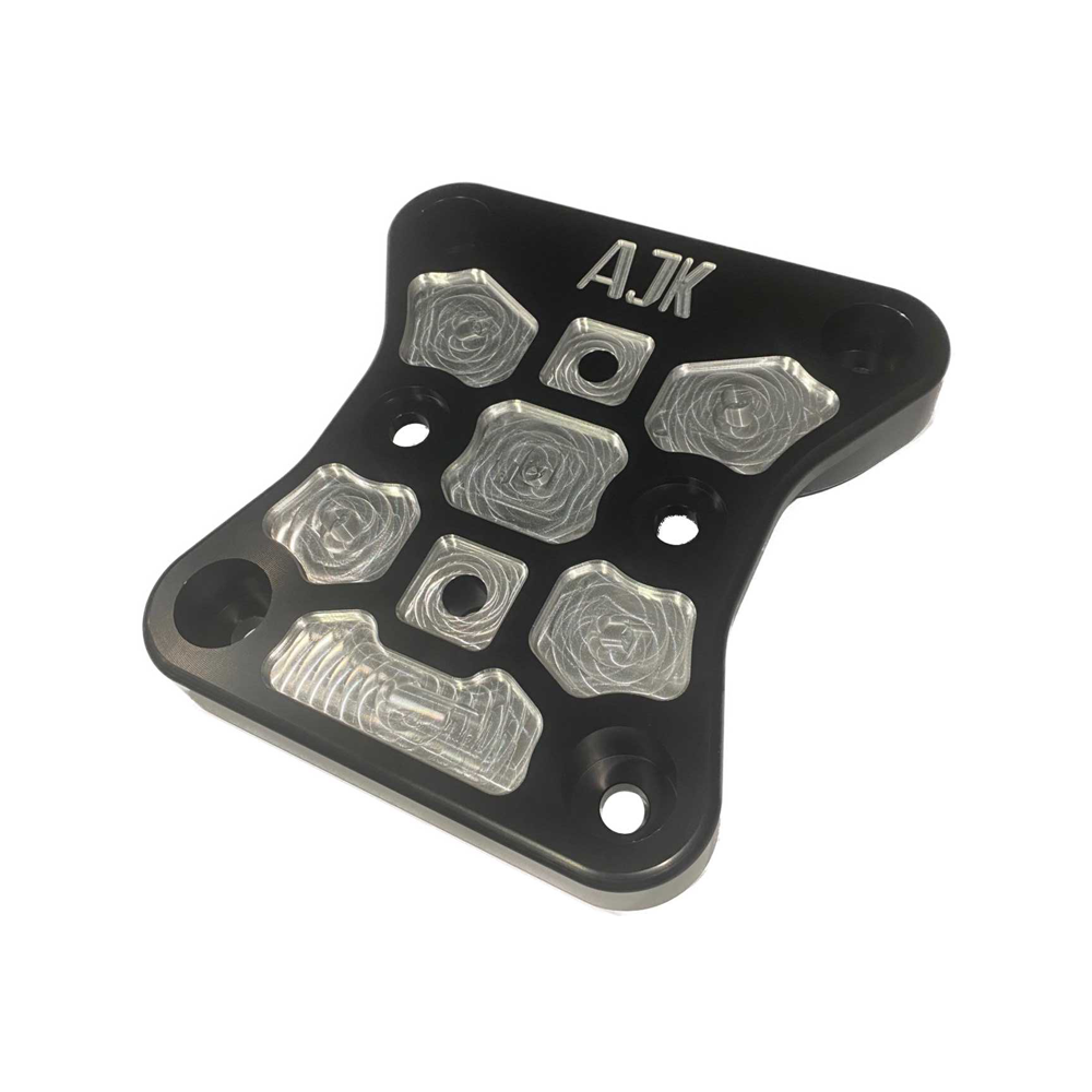 Can-Am Maverick X3 Billet Aluminum Radius Rod Plate AJK Offroad