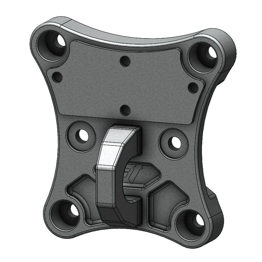 Can-Am Maverick X3 Billet Proof Radius Rod Plate with Tow Ring CT Race Worx