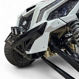 2017 to Current Can-Am X3 Maverick Machined Billet Front Winch Bumper (Black Anodize) installed on UTV