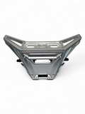 2017 to Current Can-Am X3 Maverick Machined Billet Front Winch Bumper (Clear Anodize) view from above
