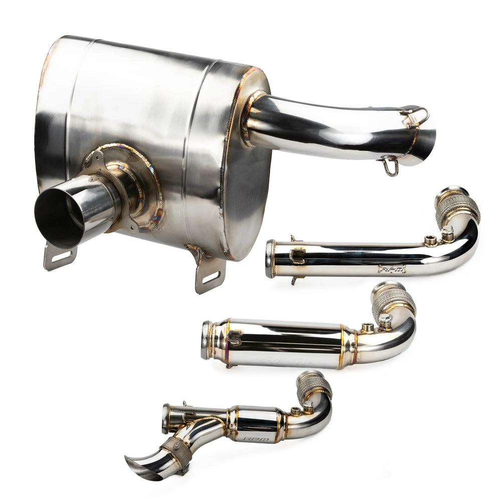 Can-Am Maverick X3 Full 3" Chambered Q-Series Turbo Back Exhaust System RPM Powersports