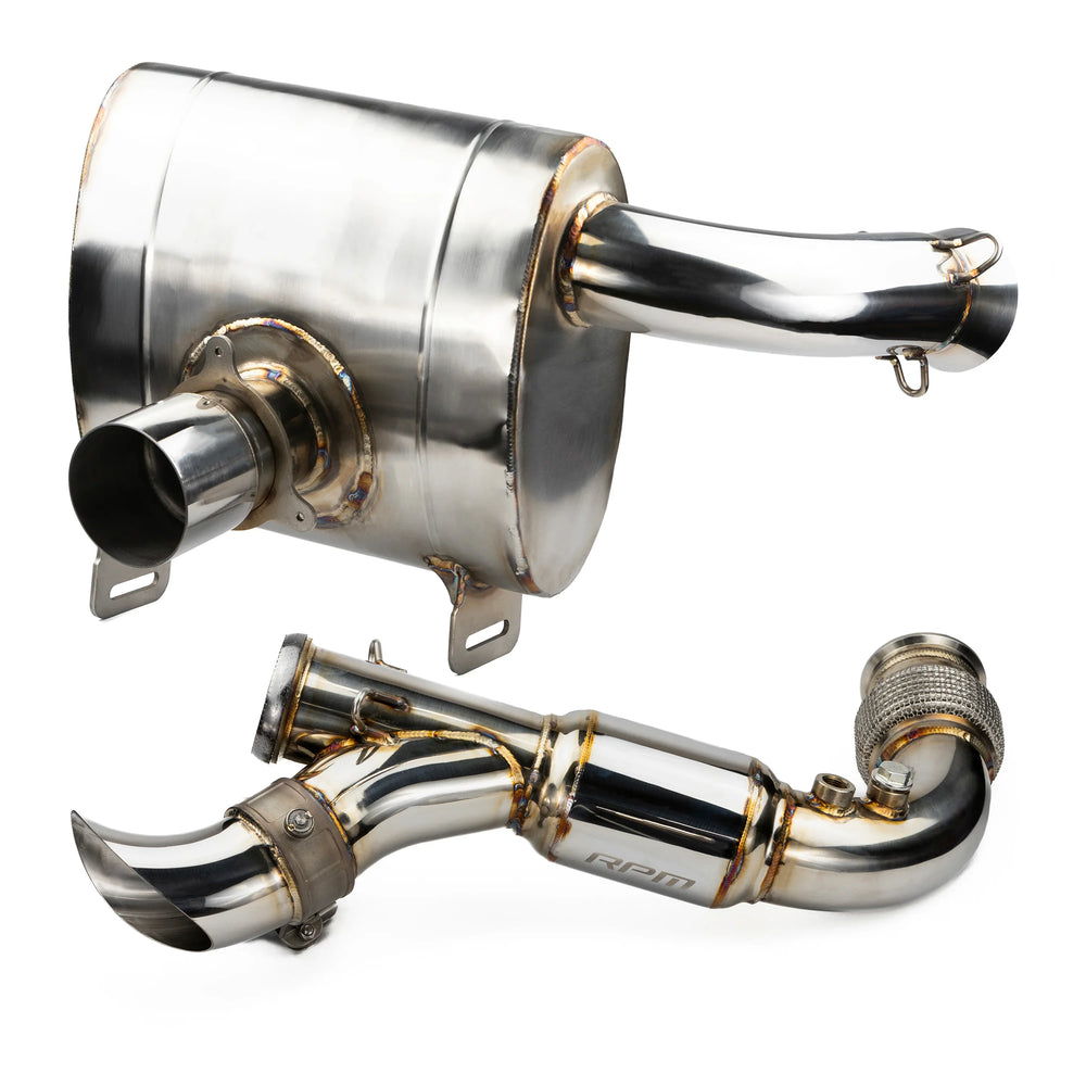 Can-Am Maverick X3 Full 3" Chambered Q-Series Turbo Back Exhaust System RPM Powersports