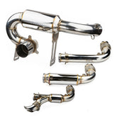 Can-Am Maverick X3 Full 3" Exhaust Monster Core Muffler & Mid Pipe RPM Powersports