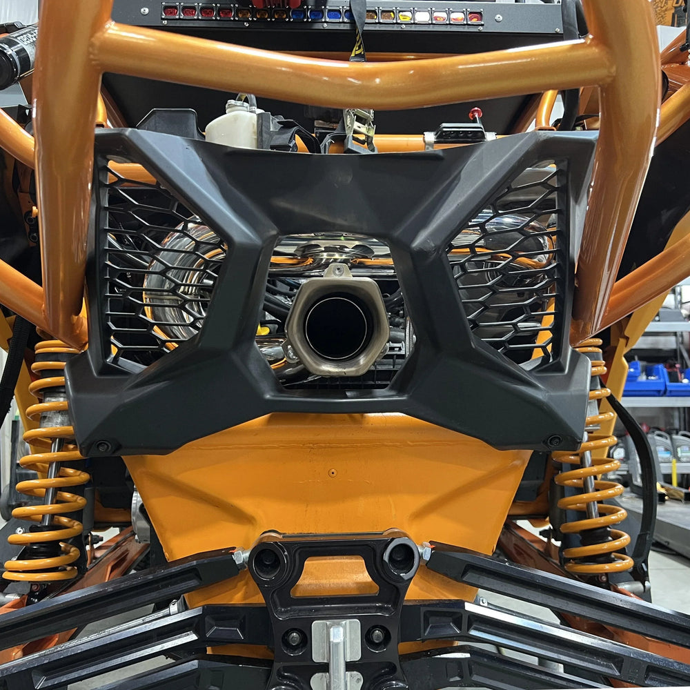 Can-Am Maverick X3 Full 3" Exhaust Monster Core Muffler & Mid Pipe RPM Powersports