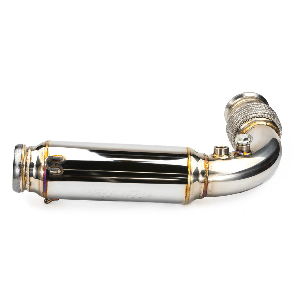 Can-Am Maverick X3 Full 3" Exhaust Monster Core Muffler & Mid Pipe RPM Powersports