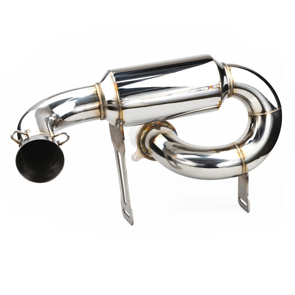 Can-Am Maverick X3 Full 3" Exhaust Monster Core Muffler & Mid Pipe RPM Powersports