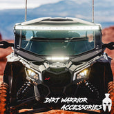Can-Am Maverick X3 Glass Front Windshield Dirt Warrior Accessories