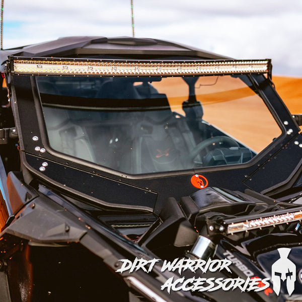 Can-Am Maverick X3 Glass Front Windshield Dirt Warrior Accessories