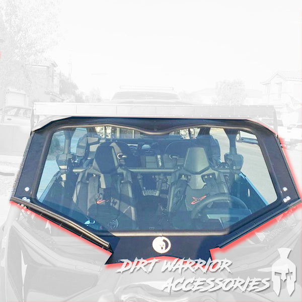 Can-Am Maverick X3 Glass Front Windshield Dirt Warrior Accessories