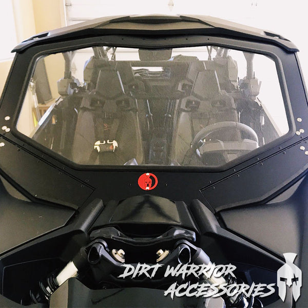 Can-Am Maverick X3 Glass Front Windshield Dirt Warrior Accessories