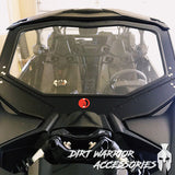 Can-Am Maverick X3 Glass Front Windshield Dirt Warrior Accessories