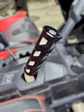 2017 to Current Can-Am X3 Maverick EOD Grab Handle Anodized Black Finish installed in UTV for better grip and style.