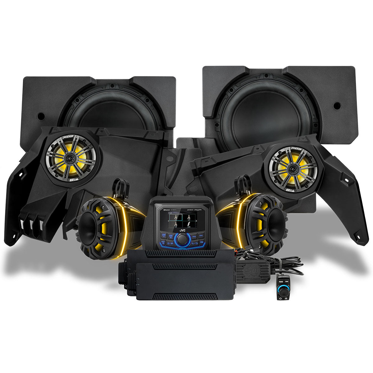 Can-Am Maverick X3 K-Spec 6 Speaker System SSV Works
