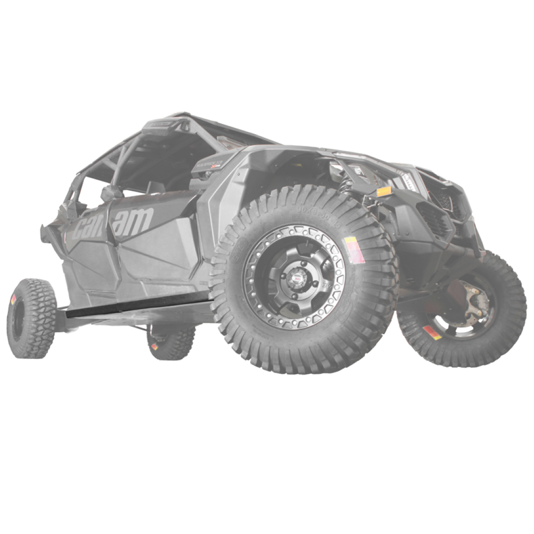 Can-Am Maverick X3 MAX UHMW Rock Sliders Factory UTV