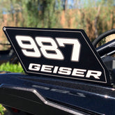 Can-Am Maverick X3 Number Plates Geiser Performance