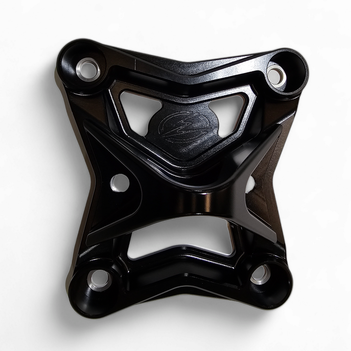 Can-Am Maverick X3 Radius Rod Plate with Tow Hook (Black)