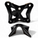 Can-Am Maverick X3 Radius Rod Plate with Tow Hook (Black)