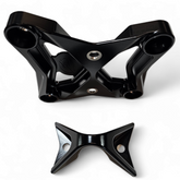Can-Am Maverick X3 Radius Rod Plate with Tow Hook (Black)