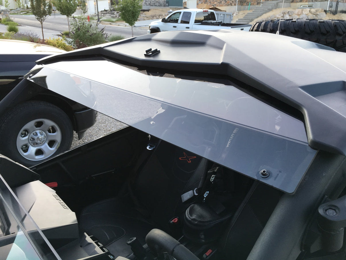 Can-Am Maverick X3 Tinted Polycarbonate Visor Moto Armor