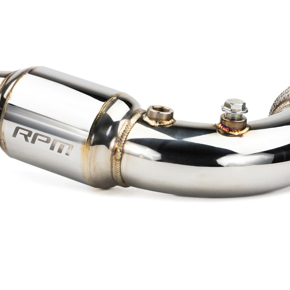 Can-Am Maverick X3 Turbo Back 3" Full Race Drag Pipe With Muffler RPM Powersports