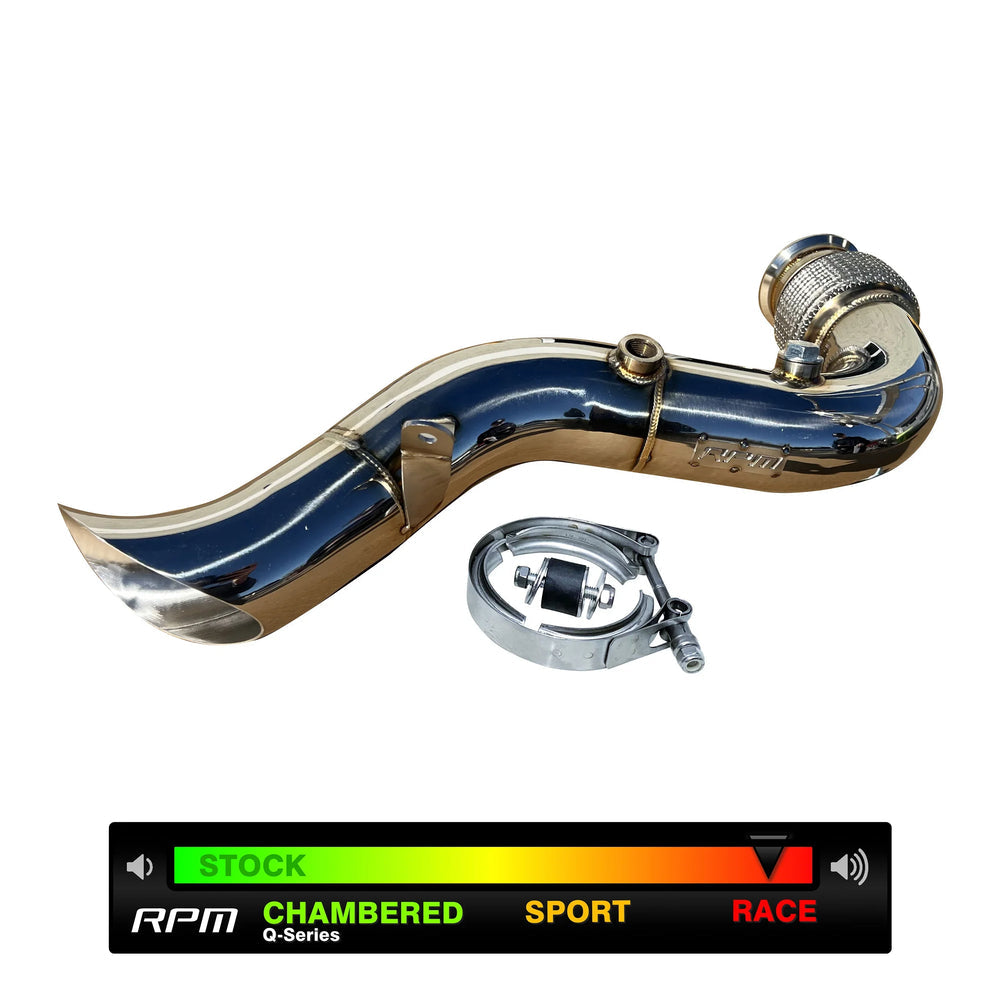 Can-Am Maverick X3 Turbo Back 3" Full Race Exhaust Pipe RPM Powersports