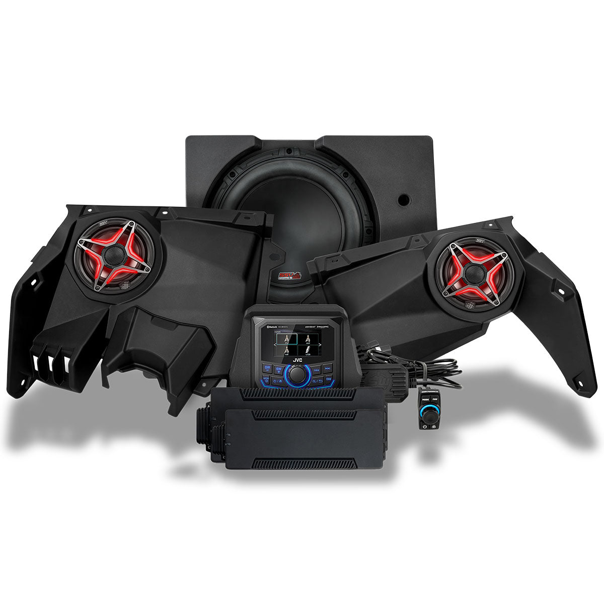 Can-Am Maverick X3 V-Spec 3 Speaker System SSV Works