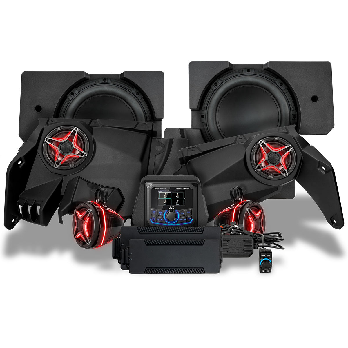 Can-Am Maverick X3 V-Spec 6 Speaker System SSV Works