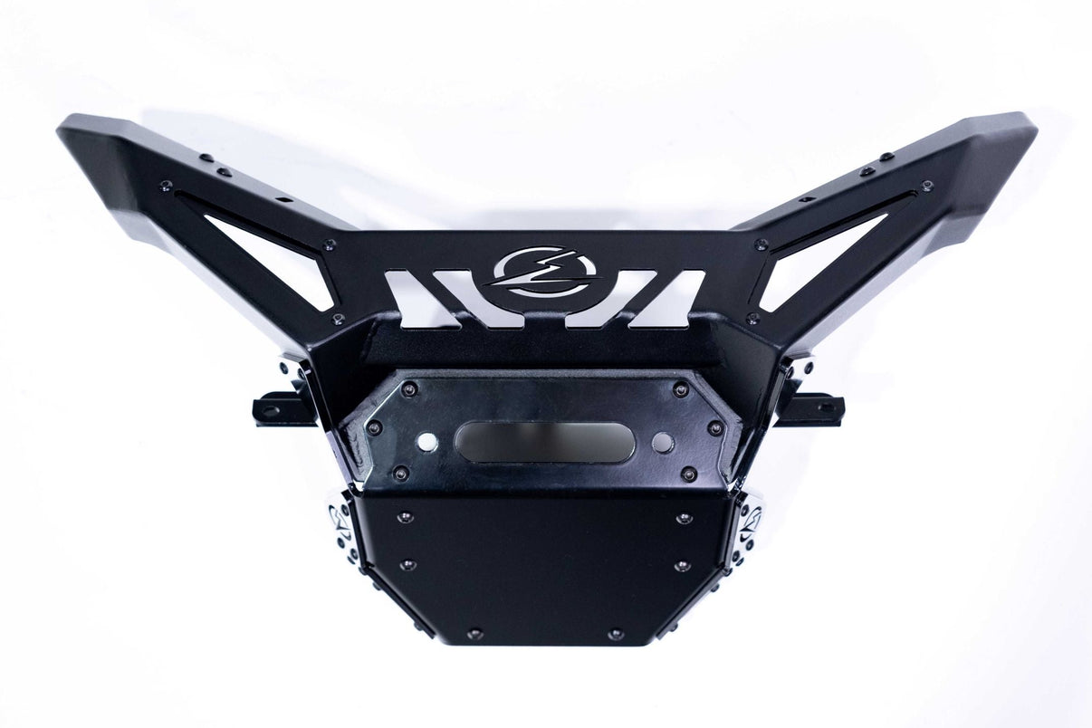 2017-2024 Can Am X3 Maverick Volt Series Winch Front Bumper with sturdy design for off-road use.