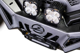 2017-2024 Can Am X3 Maverick Volt Series Winch Front Bumper with LED lights and high-quality design elements.