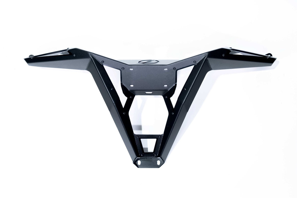 2017-2024 Can Am X3 Maverick Volt Series Rear Bumper - modern steel design, hammer black powder coat finish